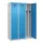 locker voor scheiding van kleding,HxBxD 1850x1200x500mm,3vak