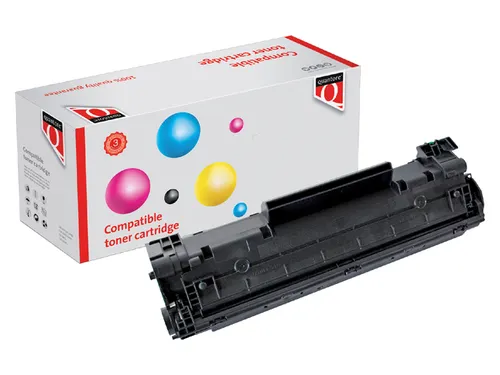 Tonercartridge Quantore alternatief tbv HP CB436A 36A zwart