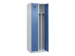 locker voor scheiding van kleding,HxBxD 1850x600x500mm,2vak - 1