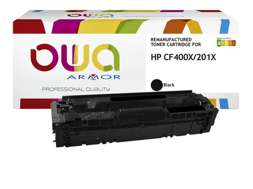 Tonercartridge OWA alternatief tbv HP CF400X zwart