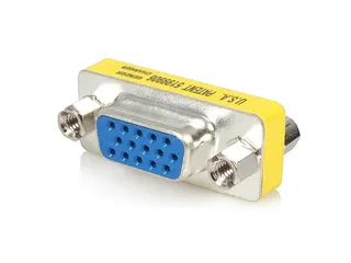 Slimline VGA HD15 Gender Changer - F/F - 1