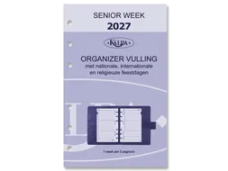 Agendavulling 2027 Kalpa Senior 7dagen/2pagina's