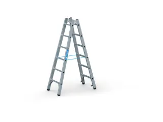 Bokladder Dubbelzijdig Aluminium L 1 78M 2X6Sporten Stalen Scharnieren - 3