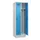 locker voor scheiding van kleding,HxBxD 1950x600x500mm,2vak