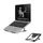 Laptopstandaard NSLS085 10 - 17 inch Zwart