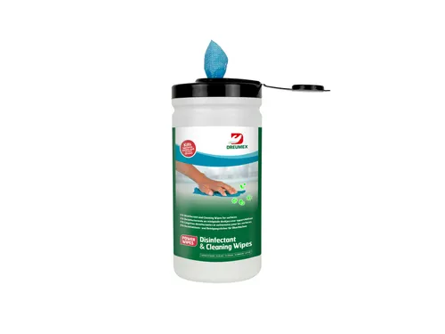 Dreumex Disinfectant & Cleaning Desinfectiedoekjes bus 170 stuks blauw