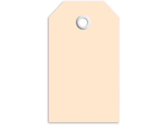 Herma 6012 Hanglabel 35x60mm Bruin karton met plastic oogje 1000 stuks