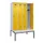 locker met bank,HxBxD 2120x1200x815mm,4vak,vak B 300mm,draaigrendel