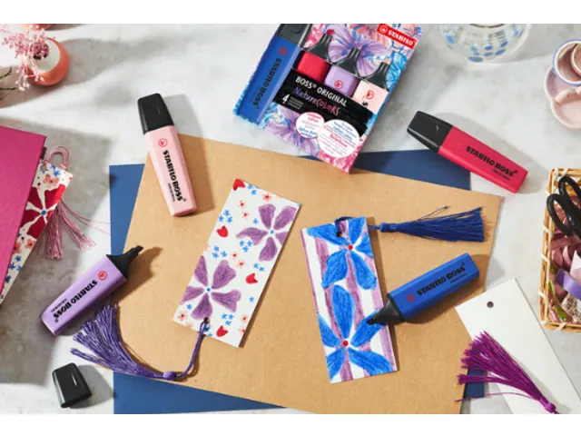 Markeerstift STABILO Boss 70/128 Wildflower ultramarijn blauw