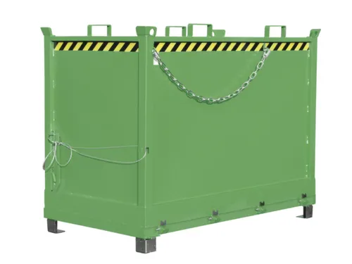 klapbodemcontainer,HxLxB 1460x1000x1800mm,2m³,hijsogen,vorksloffen