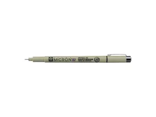 Fineliner Sakura pigma micron 02 zwart 0.3mm - 7