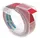 Labeltape Dymo rol 9mmx3M glossy vinyl prof rood 520102