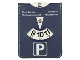 Parkeerschijf Kangaro E-car met blauwe en groene zijde - 5