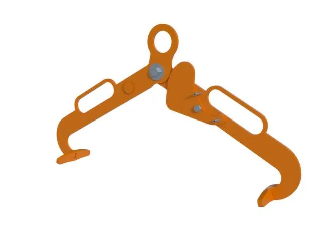 schaargrijper,draagverm. 150kg,staal,RAL2000