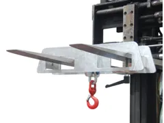 Laadhaak 2vorken Draagvermogen 1.5t Verzinkt