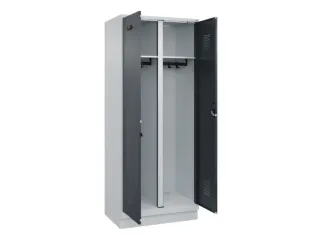 locker voor scheiding van kleding,HxBxD 1950x800x500mm,2vak - 1