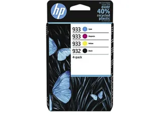 HP 932/933 Inktcartridges Multipack Zwart + 3 Kleuren - 1