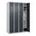 locker,HxBxD 1850x1200x500mm,4vak,vak B 300mm,draaigrendel