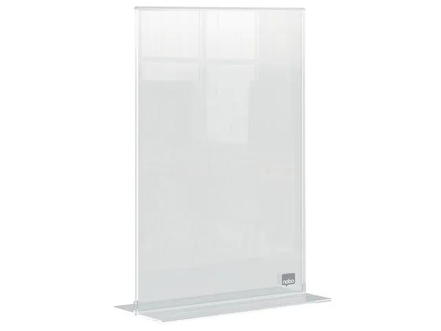 Infobord Nobo Premium Plus A5 acryl vrijstaand