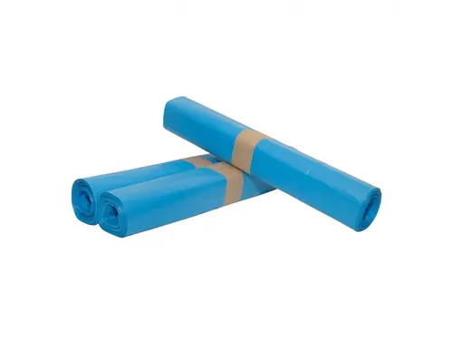Afvalzakken LDPE T70 80x110cm Blauw 10 x 20 stuks