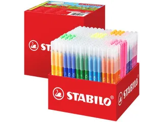 Viltstift STABILO Trio A-Z 378 240st assorti - 1