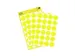 Etiket Avery Zweckform 3007 Rond Ø18mm Geel 96 Stuks