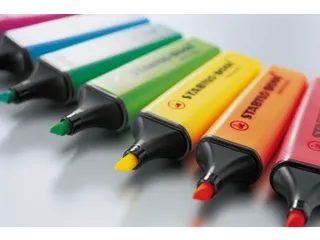 Markeerstift STABILO BOSS Original 70/10 assorti 4 kleuren 10 Stuks - 2