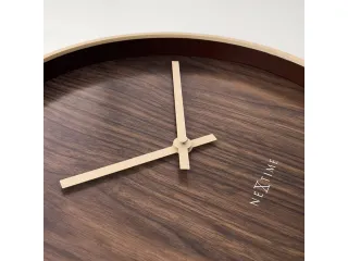 Wandklok NeXtime Oslo 30 cm bruin - 6