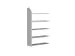Élément Standard Hxlxp 1900x1020x325mm 5tablettes 1paroi Latérale G
