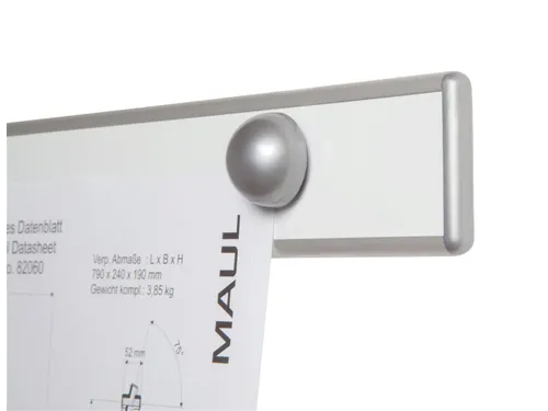 Wandlijst Design MAULpro Zilver lengte 101cm