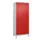 locker voor scheiding van kleding,HxBxD 1950x800x500mm,2vak