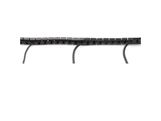 1,5M Kabelgoot Spiraal 25Mm Diameter Zwart - 2