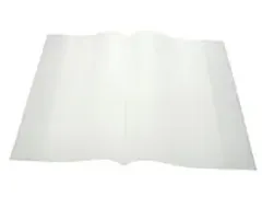 OUTLET Schriftomslag 23x30cm Transparant 120 Micron