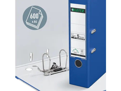 Leitz 180° Ordner 1010 80mm A4 PP Blauw 3 stuks