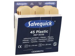 Salvequick 6036 plasticpleisters - 1
