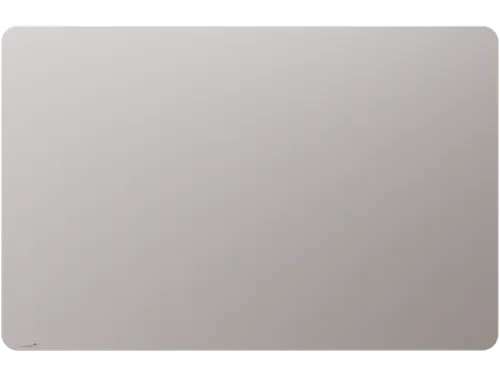 Mat Glasbord 100x150cm Warm Grey Ronde Hoeken