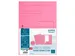 Dossiermap met 2 kleppen SUPER 250 Contact 24x32cm roze 25 Stuks
