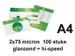 Lamineerhoes Gbc Highspeed A4 75 Micron glanzend
