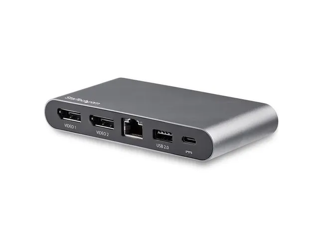 Dual Monitor Usb-c 5-in-1 Multiport Adapter 2x4k Displayport 100w