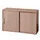 Schuifdeurkast Hxbxd 748X1200X400Mm 2 Oh Kastromp/front Noten/noten