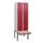 locker met bank,HxBxD 1950x600x815mm,2vak,vak B 300mm,cil.-slot