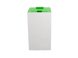 V-Part Top met klepdeksel voor Modulaire Afvalbak 85 en 90 L Groen - 5
