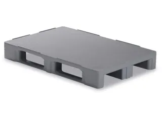 hygiënepallet,HDPE,HxLxB 160x1200x800mm,draagverm. stat. 7500kg - 1