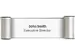 Deurbord Seco 50x148mm zilver 26mm profiel