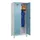 locker,HxBxD 1950x800x500mm,2vak,vak B 400mm,cil.-slot,voeten