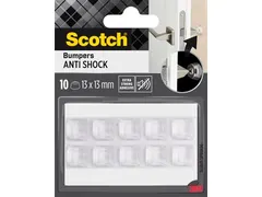 Zelfklevende Stootdoppen 13 X 13 Mm, Transparant