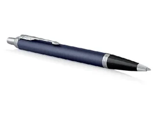 Balpen Parker IM Blue Lacquer CT Medium Blauwe inkt - 5