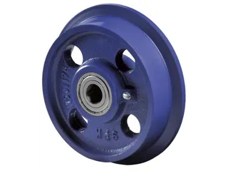 Spoorkranswiel Grijs Gietijzer Ø 150/175mm 1000kg Kogellagers - 1
