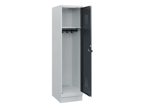 schoollocker,HxBxD 1630x400x500mm,1vak,vak B 400mm,draaigrendel,sokkel