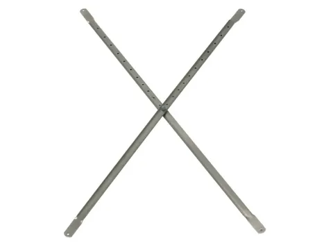 diagonaalsteun,v. inhaakstelling,v. elk 3e montageveld,RVS